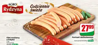 Dino Parówki delikatesowe Agro Rydzyna oferta