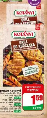Dino Przyprawa Grill do karkówki Kotanyi oferta