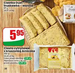 Dino Ciasto cytrynowe z kruszonką Amicake oferta