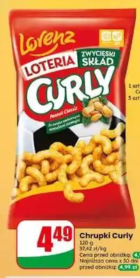 Dino Chrupki Curly Peanut Classic Lorenz oferta