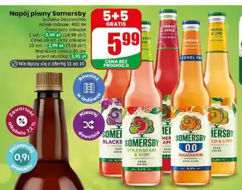 Dino Napój piwny Somersby Blackberry oferta
