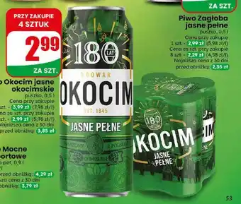 Dino Piwo Okocim Jasne Okocimskie oferta