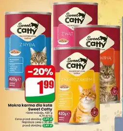 Dino Mokra karma dla kota z rybą Sweet Catty oferta