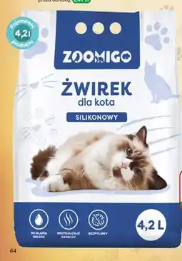Dino Żwirek dla kota silikonowy Zoomigo oferta