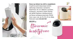 Tchibo Kosz na śmieci na stół z czujnikiem oferta