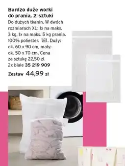 Tchibo Bardzo duże worki do prania Tchibo oferta