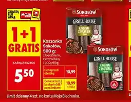 Biedronka Kaszanka Sokołów z boczkiem oferta