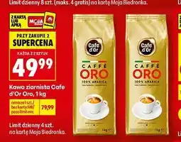 Biedronka Kawa ziarnista Cafe d'Or Oro oferta