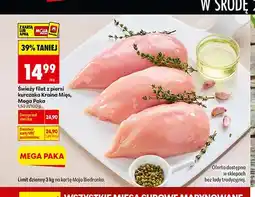 Biedronka Świeży filet z piersi kurczaka Kraina Mięs Mega Paka oferta