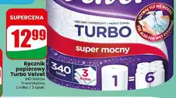 Dino Ręcznik papierowy Turbo Velvet 340 listków oferta