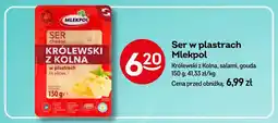 Żabka Ser w plastrach Mlekpol Królewski z Kolna oferta