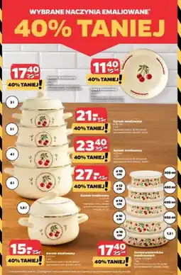 Netto Garnek emaliowany ø 24 cm oferta