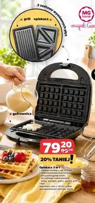 Netto Opiekacz 3 w 1 MG Home oferta