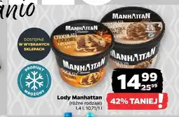 Netto Lody Manhattan Chocolate Biscuit New York Cookies oferta
