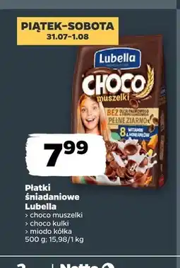 Netto Płatki śniadaniowe Lubella choco muszelki oferta