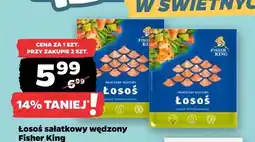 Netto Łosoś sałatkowy wędzony Fisher King oferta