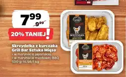 Netto Skrzydełka z kurczaka w marynacie japońskiej Grill Bar Sztuka Mięsa oferta