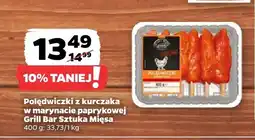 Netto Polędwiczki z kurczaka w marynacie paprykowej Grill Bar Sztuka Mięsa oferta