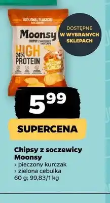Netto Chipsy z soczewicy pieczony kurczak Moonsy oferta