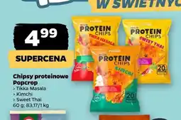 Netto Chipsy proteinowe Tikka Masala Popcrop oferta