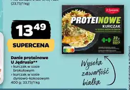 Netto Danie proteinowe kurczak w sosie brokułowym U Jędrusia oferta