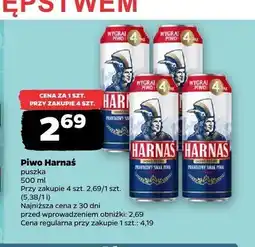 Netto Piwo Harnaś oferta