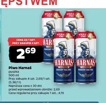 Netto Piwo Harnaś oferta