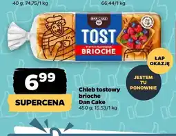 Netto Chleb tostowy brioche Dan Cake oferta