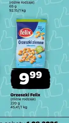 Netto Orzeszki ziemne lekko solone Felix oferta