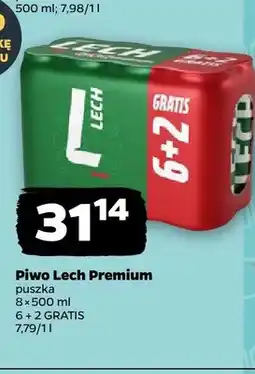 Netto Piwo Lech Premium 8-pak oferta
