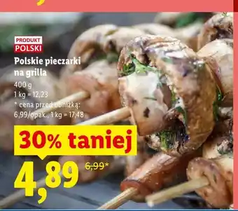 Lidl Pieczarki na grilla polskie oferta