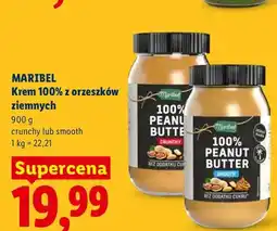 Lidl Krem 100% z orzeszków ziemnych smooth Maribel oferta