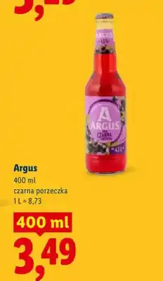 Lidl Piwo Argus Czarna Porzeczka oferta