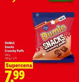 Lidl Draże Dumle Snacks Crunchy Puffs Fazer oferta