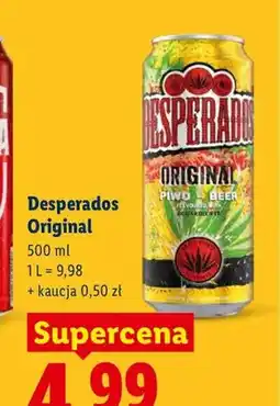 Lidl Piwo Desperados Original oferta