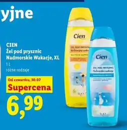 Lidl Żel pod prysznic Cien Nadmorska Bryza XL oferta