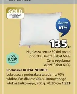 JYSK Poduszka ROYAL NORDIC oferta