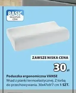 JYSK Poduszka ergonomiczna VANSE oferta
