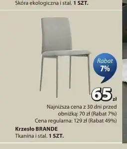 JYSK Krzesło BRANDE oferta
