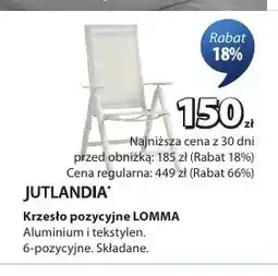 JYSK Krzesło pozycyjne Jutlandia Lomma oferta
