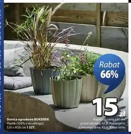 JYSK Donica ogrodowa BUKSEBIE oferta