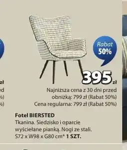 JYSK Fotel BIERSTED oferta