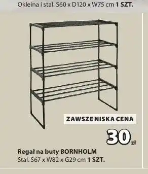 JYSK Regał na buty BORNHOLM oferta