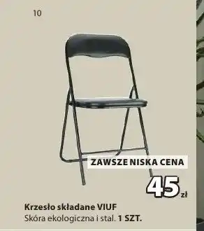 JYSK Krzesło składane VIUF oferta