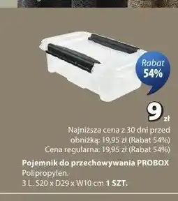 JYSK Pojemnik do przechowywania PROBOX oferta