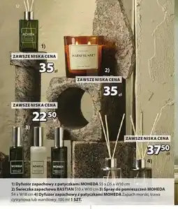 JYSK Dyfuzor zapachowy z patyczkami MOHEDA oferta