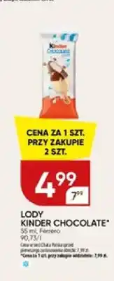 Chata Polska Lody Kinder Chocolate oferta