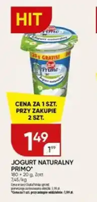Chata Polska Jogurt naturalny Primo Zott oferta