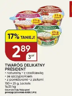 Chata Polska Twaróg Delikatny Président naturalny oferta