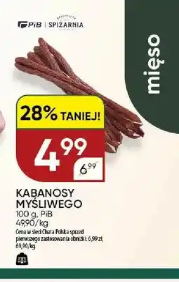 Chata Polska Kabanosy Myśliwego Spiżarnia oferta